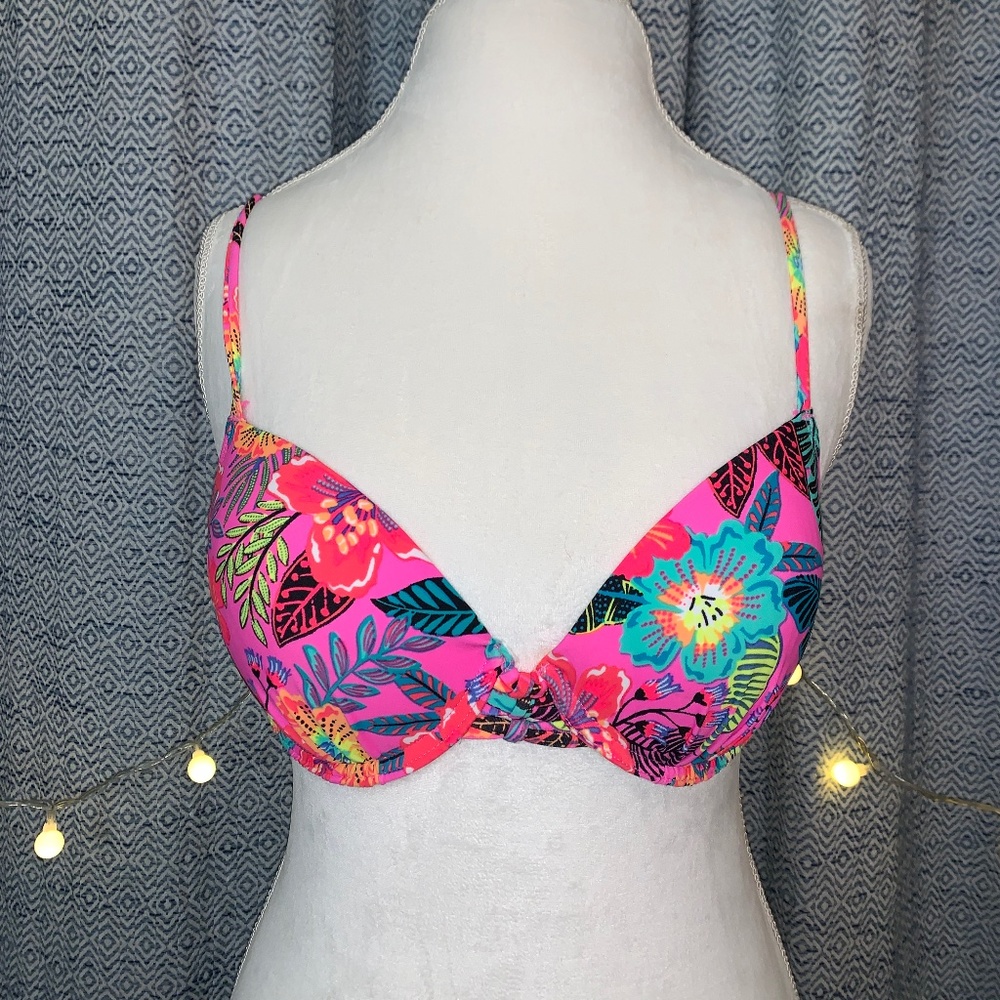 Teens Flower Bikini Top